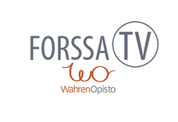 Kuvassa ForssaTV:n logo